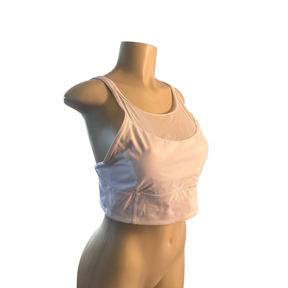 ✨ lululemon athletica Strappy Mesh White Crop Tank ✨